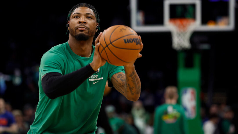 Boston Celtics guard Marcus Smart.