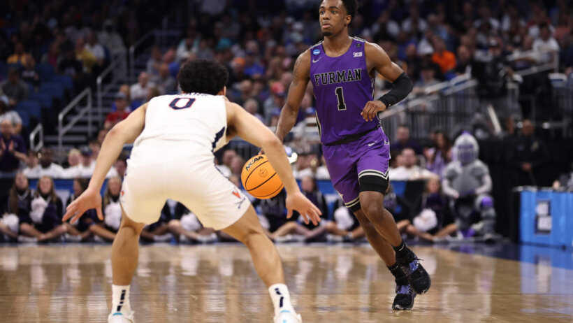 March Madness action.