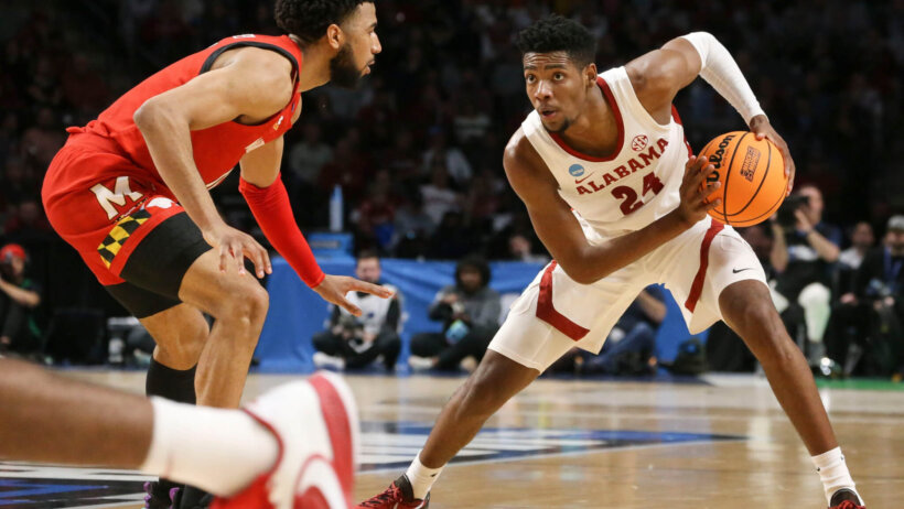 Alabama'a Brandon Miller (groin) probable for March Madness Sweet 16.