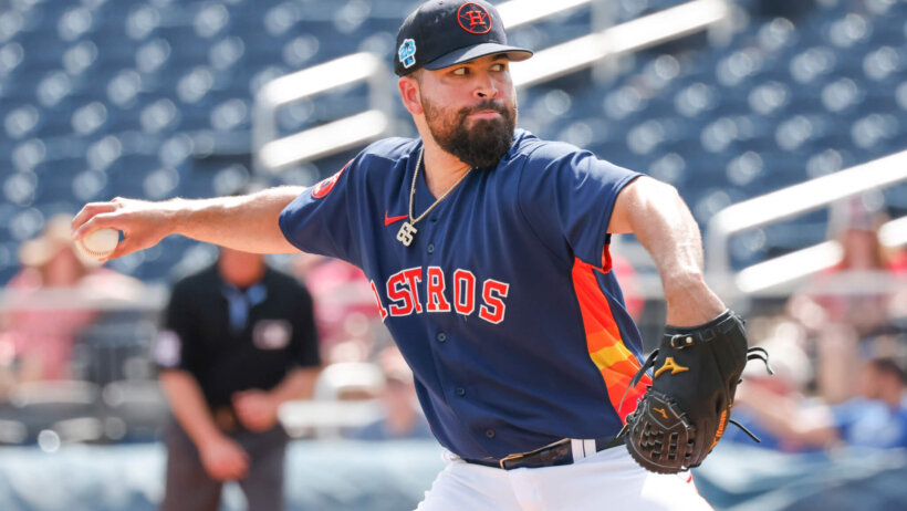 Houston Astros starting pitcher Jose Urquidy. White Sox vs Astros odds.