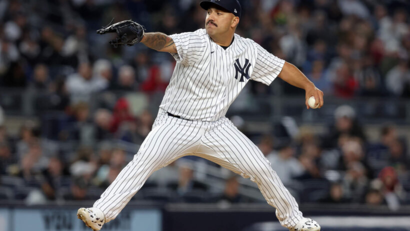 Yankees starting pitcher Nestor Cortes. Yankees vs Orioles