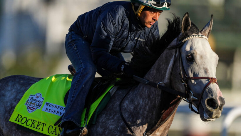 Kentucky Derby contender Rocket Can.