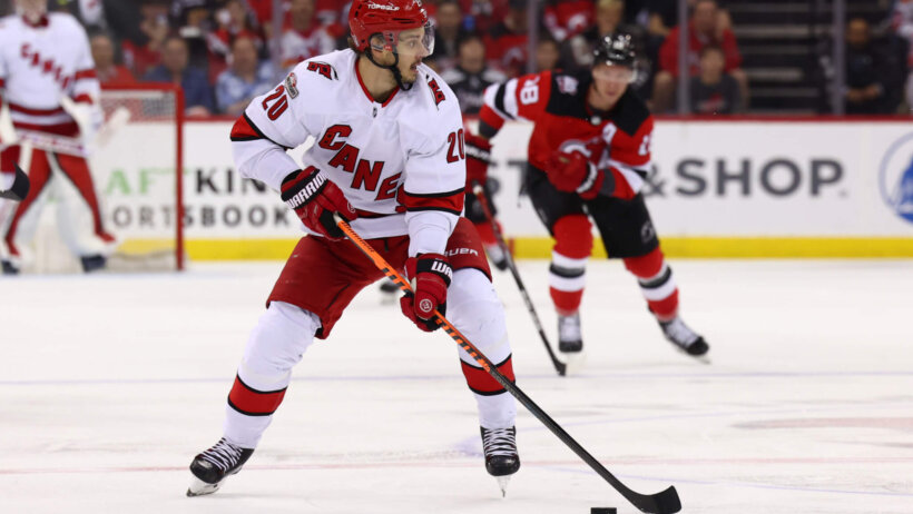 Sebastian Aho of Carolina Hurricanes favored to win Conn Smythe Trophy.
