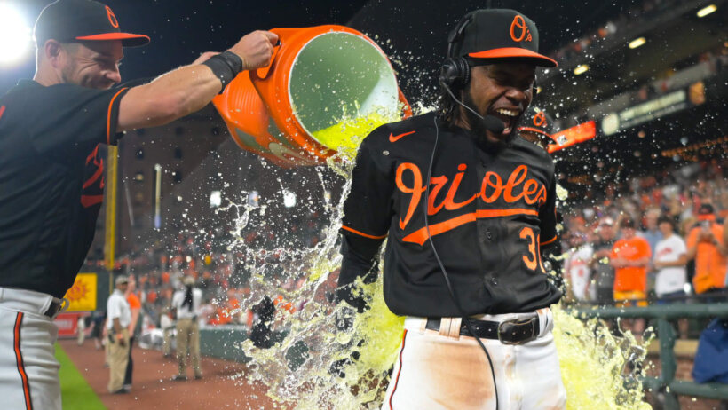 Cedic Mullins. Pirates vs Orioles