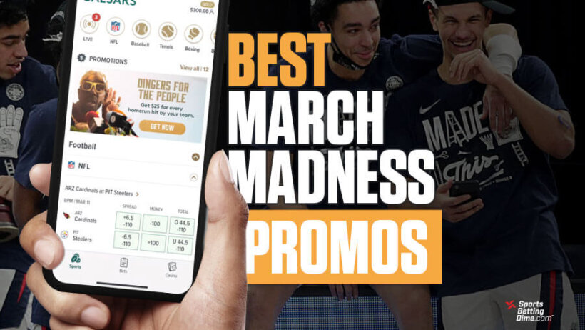 March Madness sports betting promos