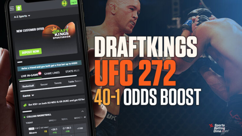 DraftKings Sportsbook UFC promo