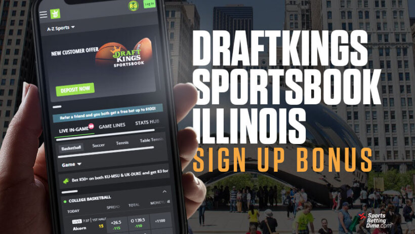 DraftKings Sportsbook Illinois Promo Image