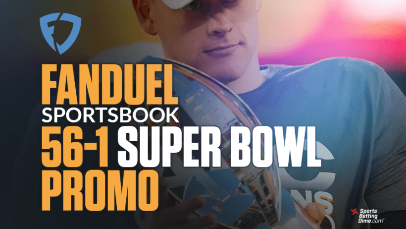 FanDuel Sportsbook Bet $5 Win $280 Super Bowl promo