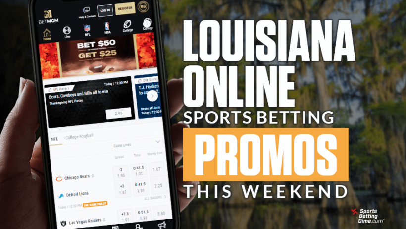 Louisiana online sports betting promos, bonuses, odds boosts