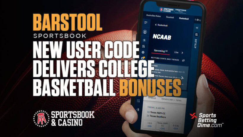 Barstool Sportsbook bonus code - Sweet 16, Elite 8