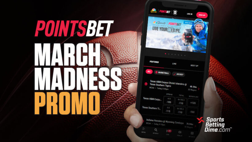 PointsBet March Madness promo