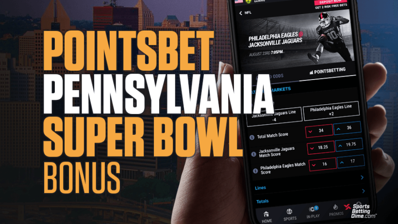 PointsBet Pennsylvania - Super Bowl Bonus