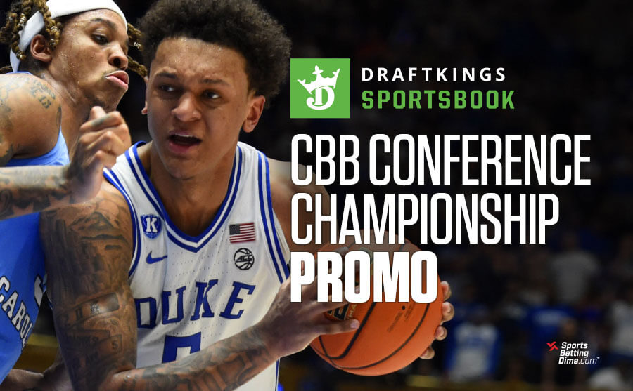 DraftKings Sportsbook NCAAM promo image