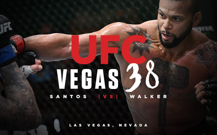 UFC Vegas 38 odds