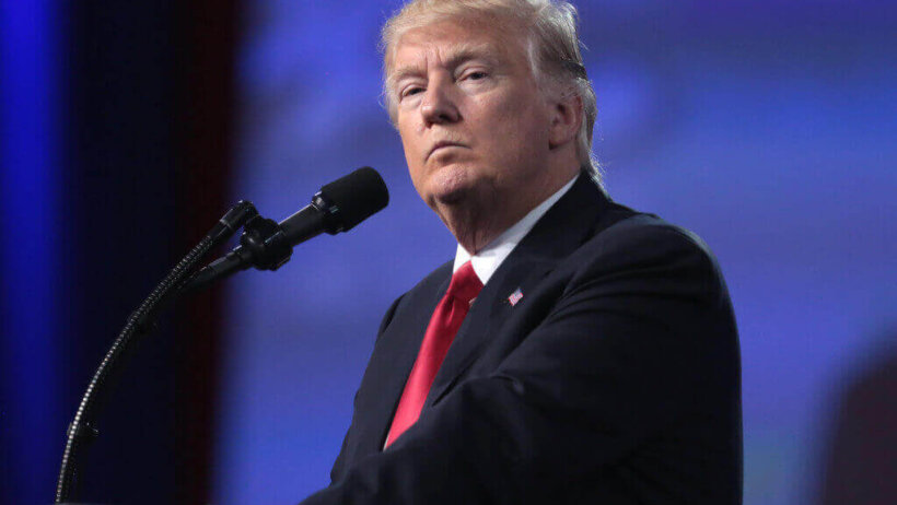 Donald Trump speaking