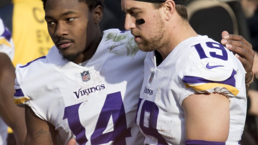 Stefon Diggs and Adam Thielen