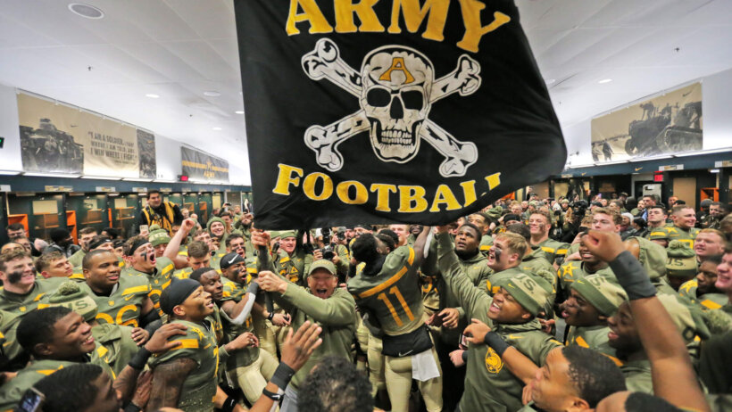 Army are 3-point favorites over Navy.