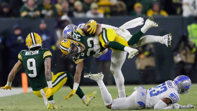 The Detroit Lions are 4-1 ATS in their last five games as the away chalk at the Green Bay Packers