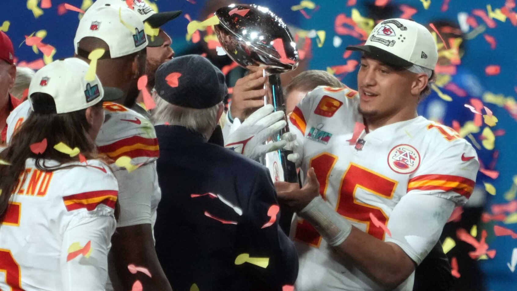 Patrick Mahomes and the Kansas City Chiefs are favored in the Super Bowl odds to repeat as NFL champions