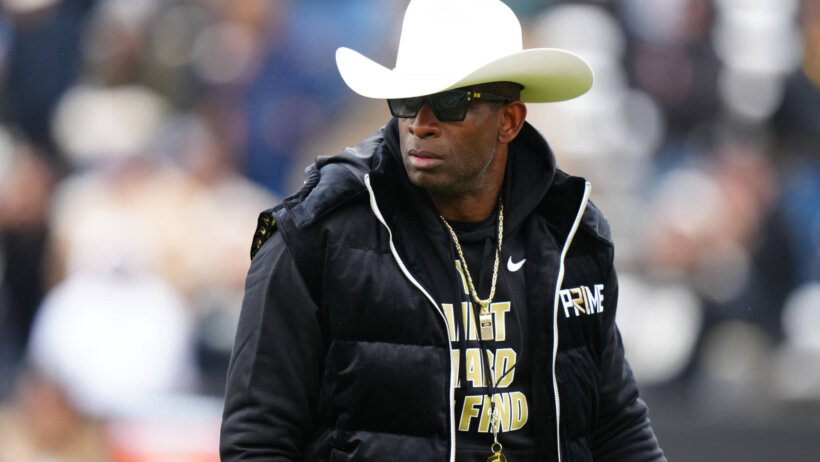 Colorado Buffaloes head coach Deion Sanders
