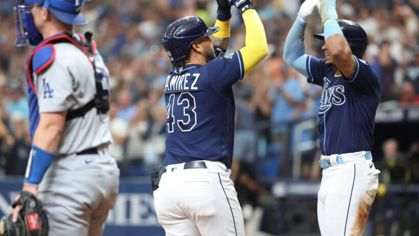 Rays home run celebration