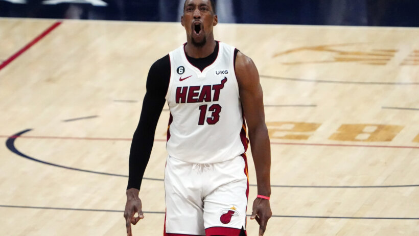 Bam Adebayo pumped reaction