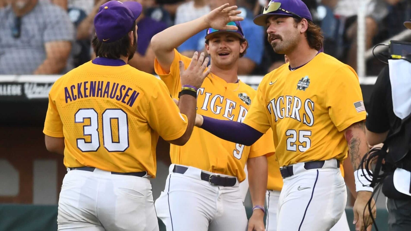 LSU lost to Wake Forest in their first meeting at the CWS