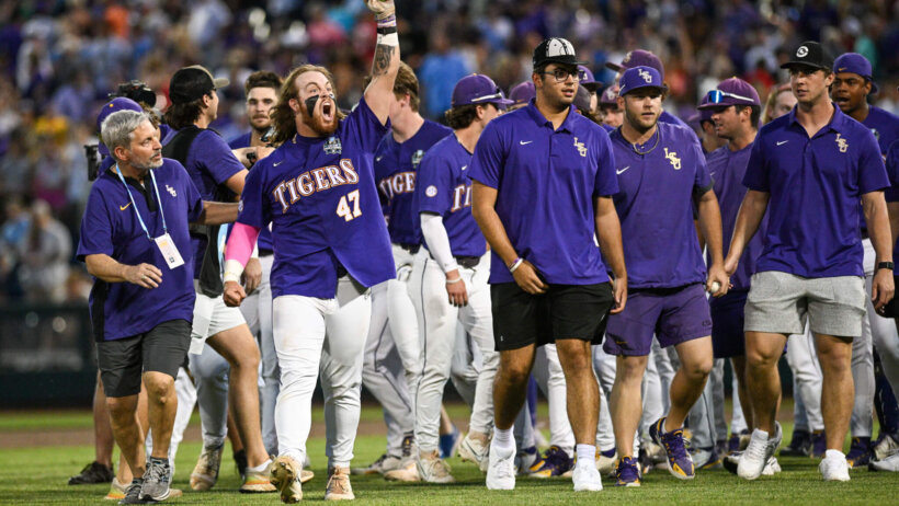 The LSU Tigers and Florida Gators are squaring off in the College World Series final