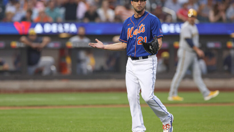 Max Scherzer confused on-field reaction