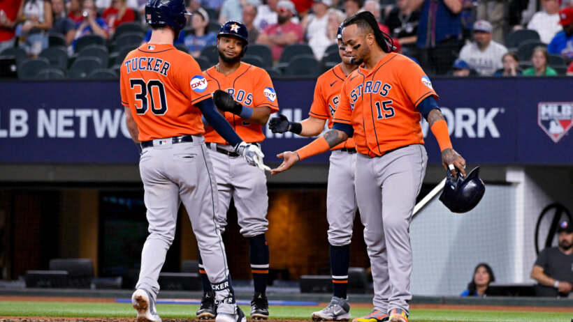 Astros home run celebration