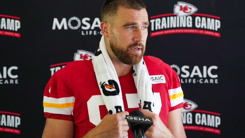 Chiefs TE Travis Kelce (knee) is on the NFL injury report for Thursday's game with the Lions