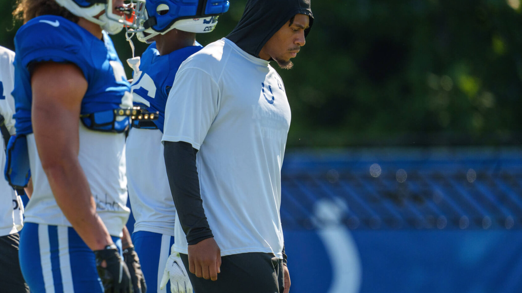 Jonathan Taylor at Indianapolis Colts practice
