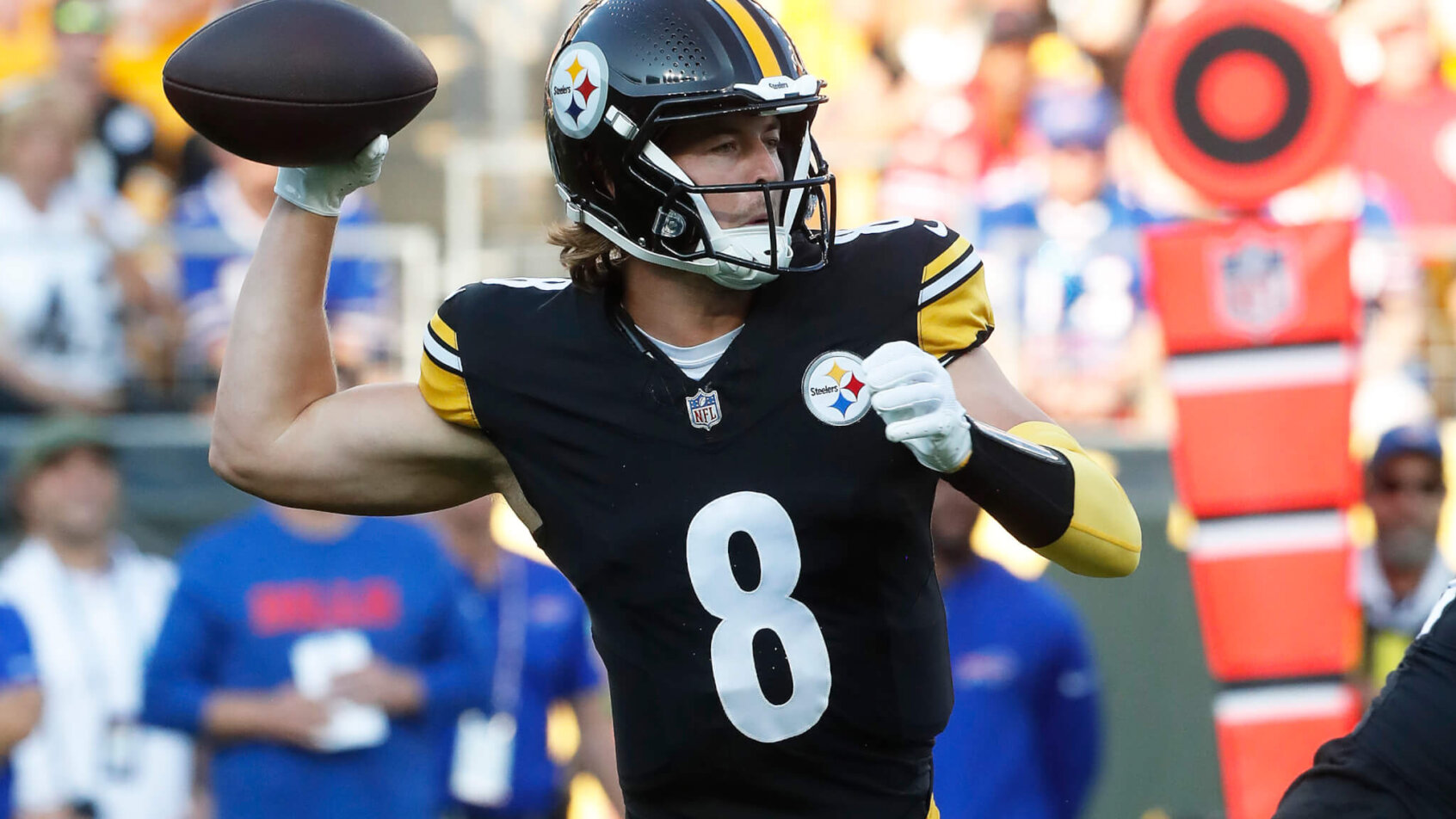 Pittsburgh Steelers QB Kenny Pickett looking to pass