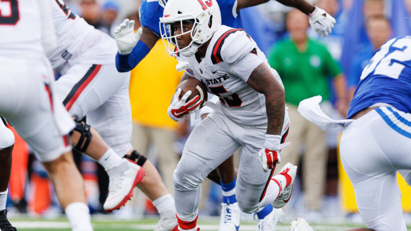 Ball State Cardinals running back Marquez Cooper will be in action on Wednesday MACtion