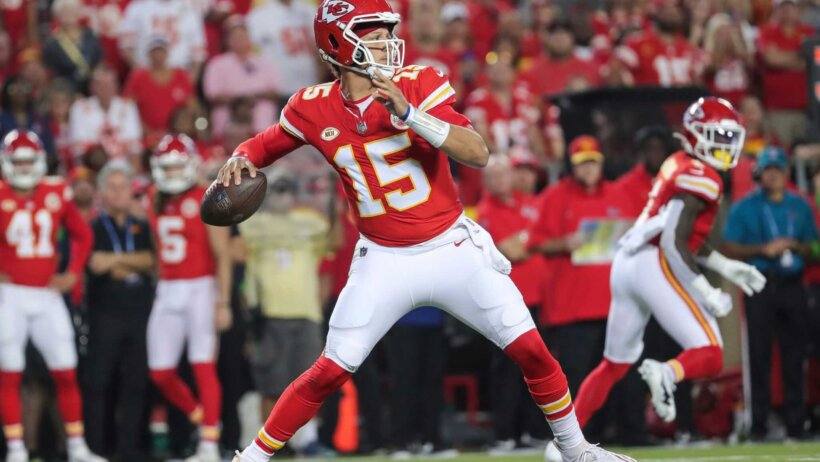 Kansas City Chiefs superstar QB Patrick Mahomes.