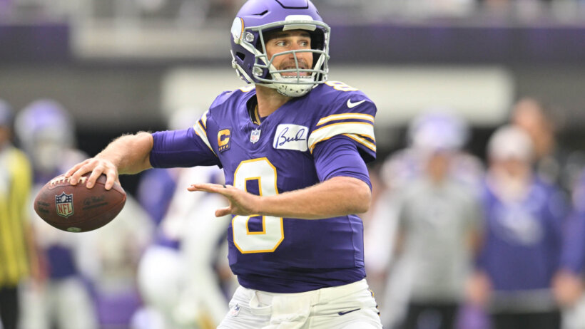 Minnesota Vikings QB Kirk Cousins.