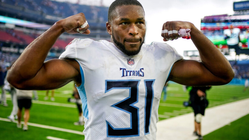 Tennessee Titans safety Kevin Byard (31) celebrates