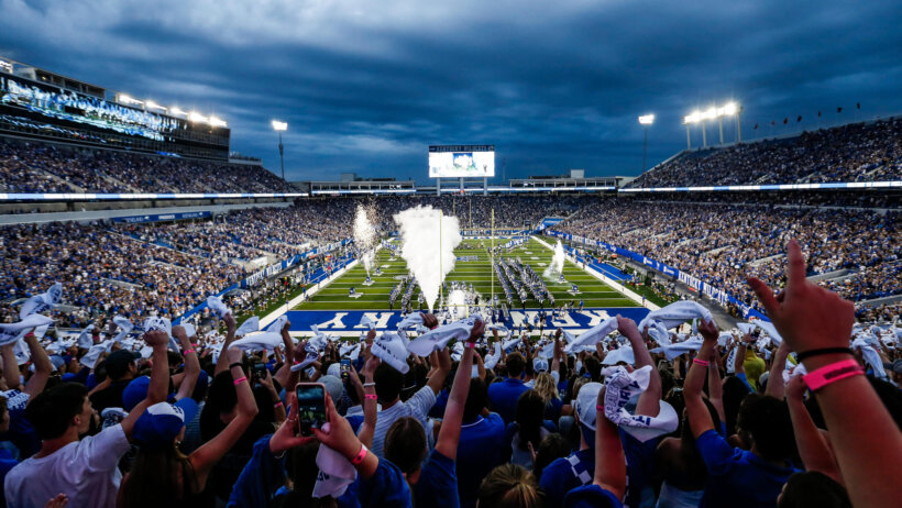Kentucky Wildcats football stadium.