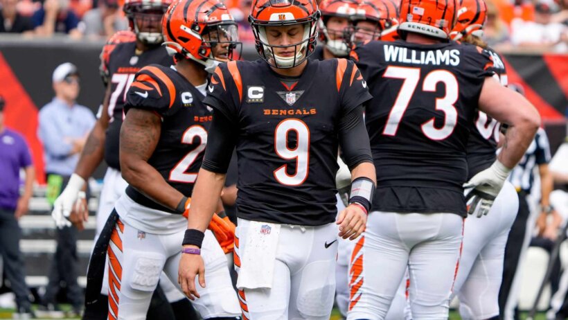 Bengals QB Joe Burrow (calf) is questionable for their Week 3 MNF game vs the Rams