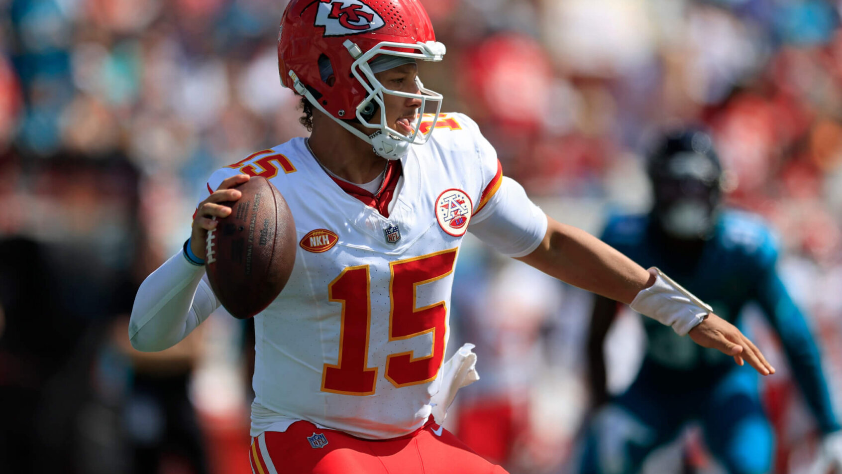 Kansas City Chiefs star QB Patrick Mahomes.