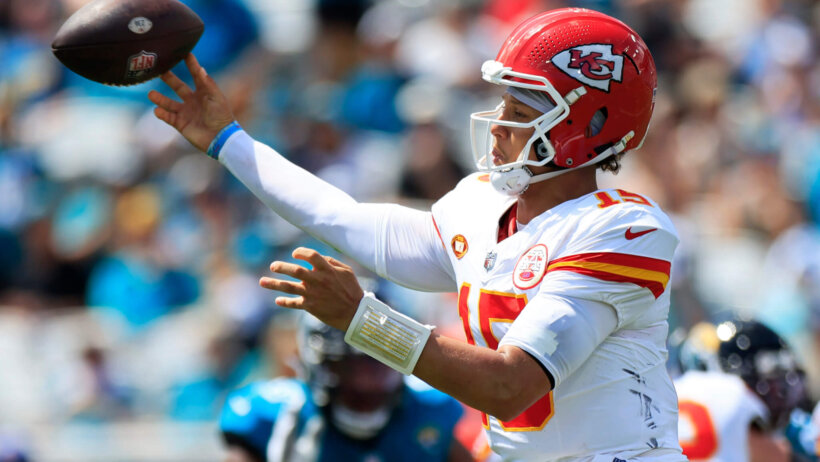Kansas City Chiefs QB Patrick Mahomes.