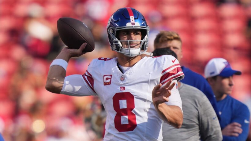 Giants QB Daniel Jones.