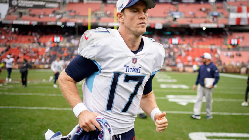 Titans QB Ryan Tannehill.
