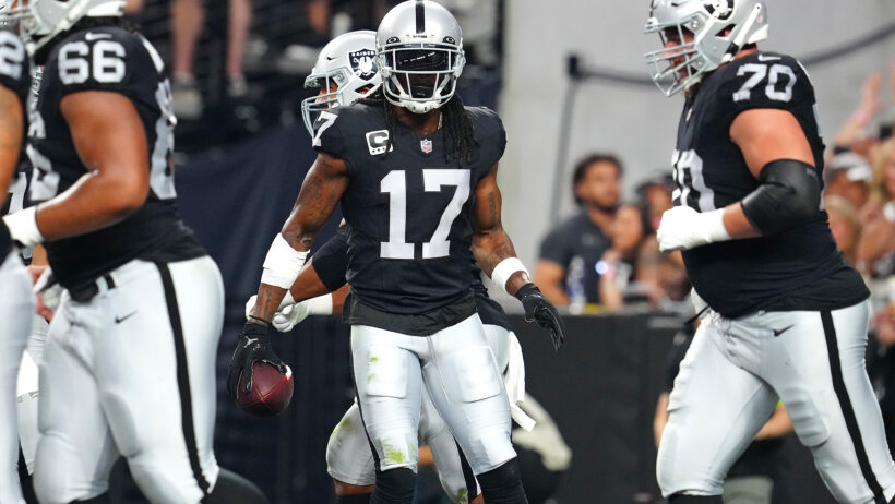 Las Vegas Raiders WR Davante Adams.