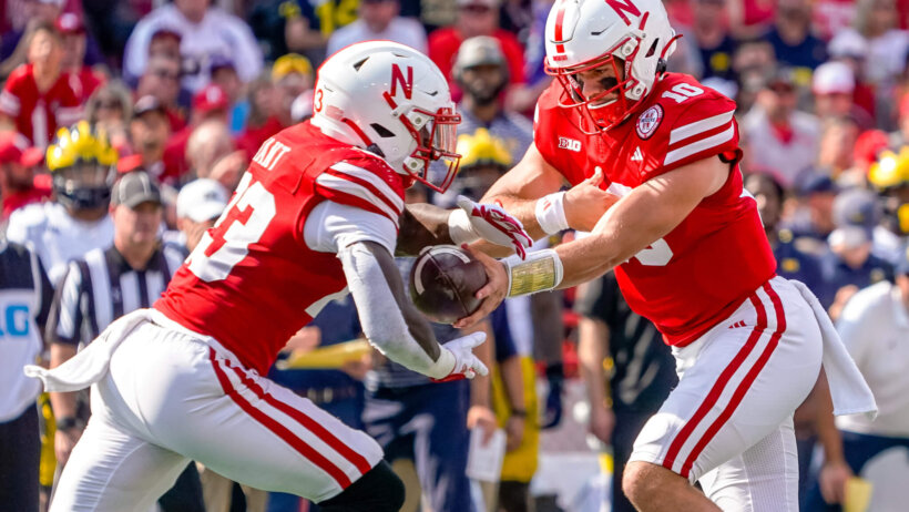 Nebraska Cornhuskers quarterback Heinrich Haarberg