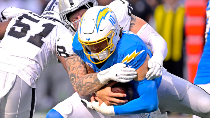 The Chargers and Raiders meet in the NFL Week 15 TNF game.