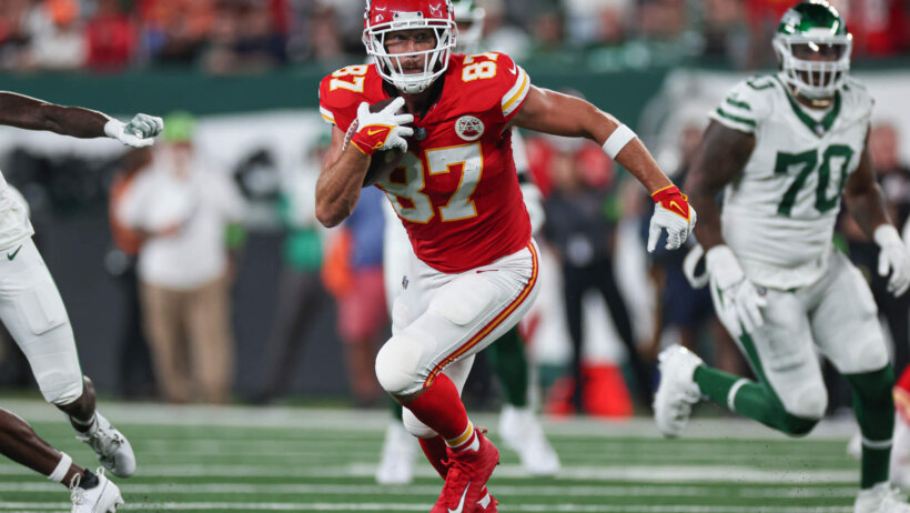 Chiefs star TE Travis Kelce.