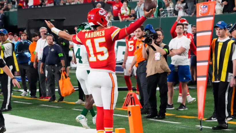 Chiefs QB Patrick Mahomes.