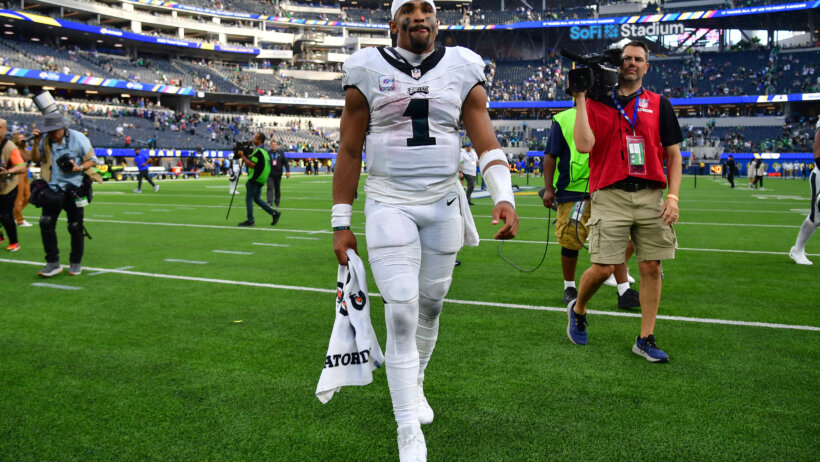 Philadelphia Eagles QB Jalen Hurts.