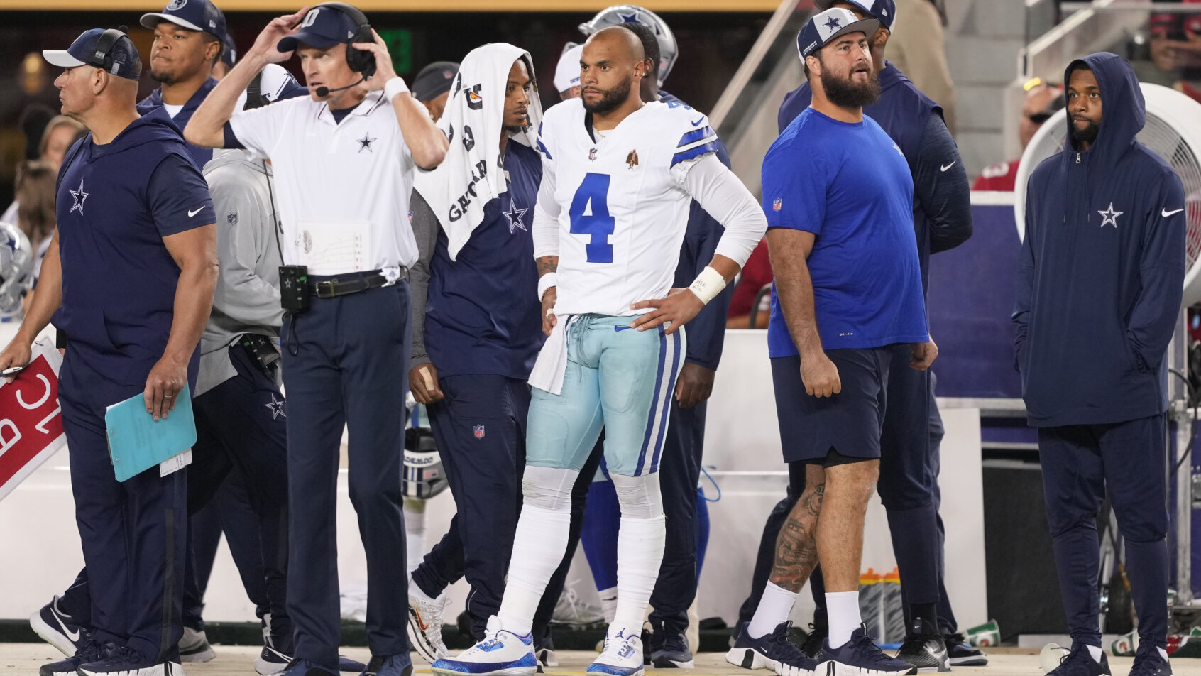 Dak Prescott & the Cowboys are the moneyline pick over the Chargers in NFL public betting splits.